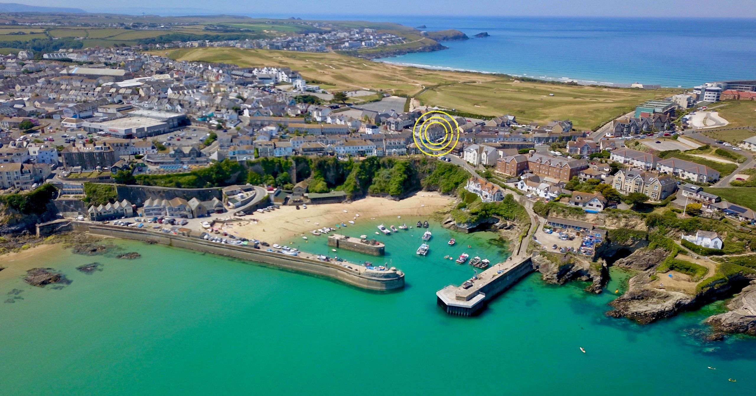 'The View' Holiday Rental Cottage Newquay, Cornwall Home